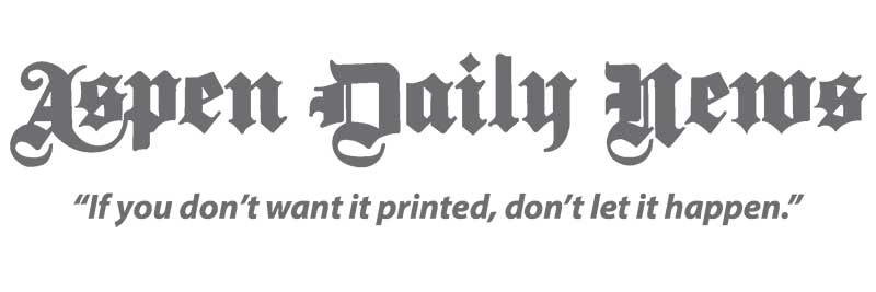 Aspen Daily News logo with the slogan: "If you don't want it printed, don't let it happen," alongside expertise in Programmatic Advertising.