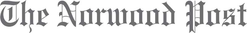 The image displays the words "The Norwood Post" in a blackletter-style font, representing a brand that offers Digital & Advertising Solutions.